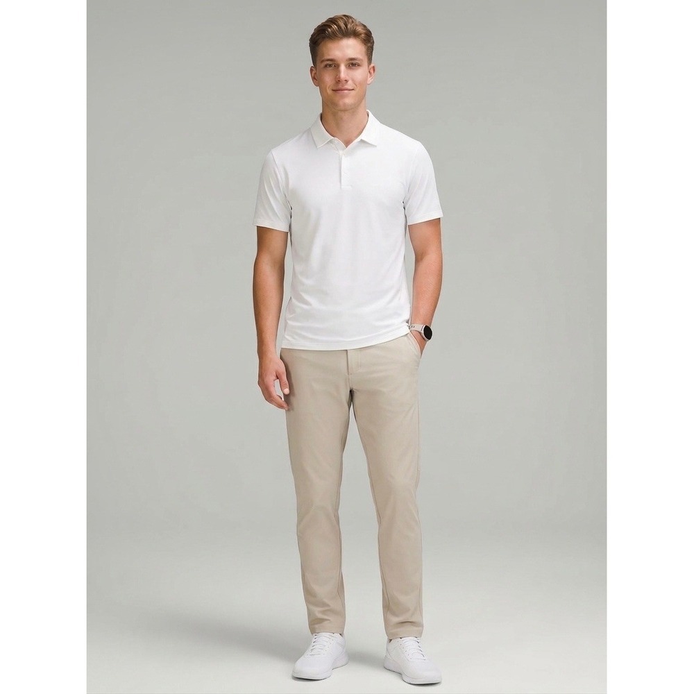 Lululemon ABC Pants Slim Warpstreme Tan Khaki Mens 31